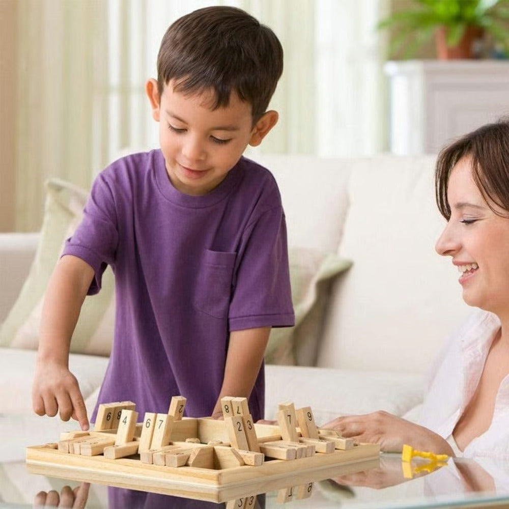 Shut The Box-Wooden Dice Board Game