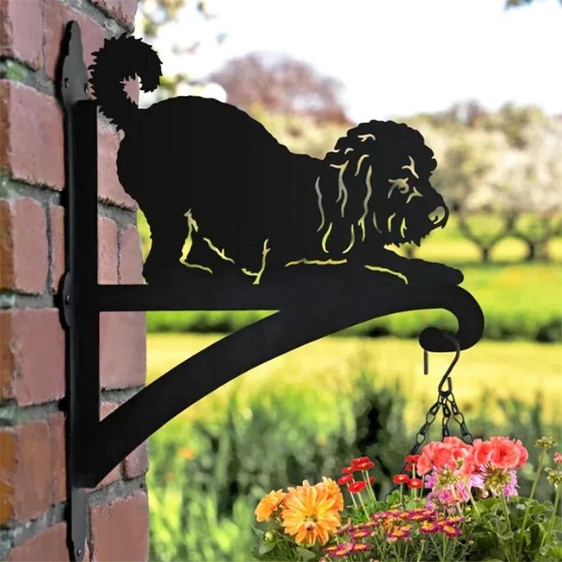 Cockapoo Metal Hanging Bracket Plant Stand PS043 – Coparim