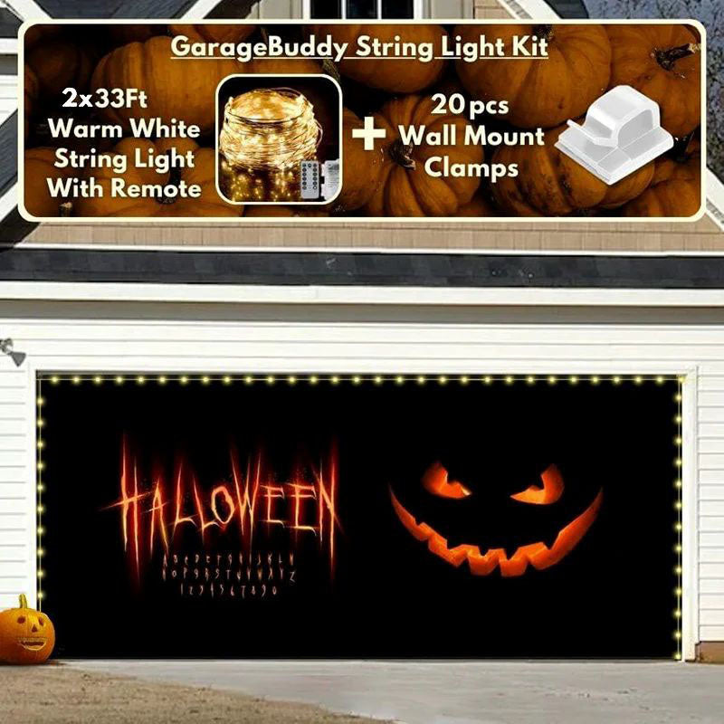 Spooky Halloween Garage Door Covers HC008