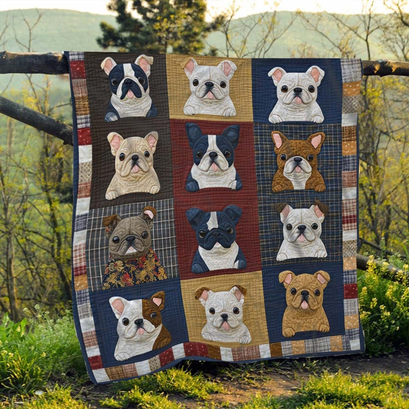 French Bulldog Premium Blanket Blanket – Cozy Dog Lover Gift - F594