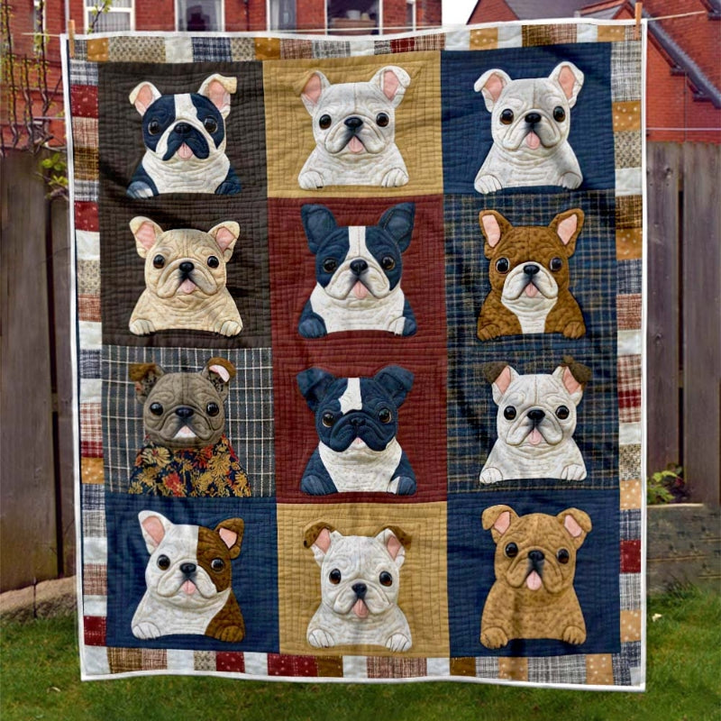 French Bulldog Premium Blanket Blanket – Cozy Dog Lover Gift - F594