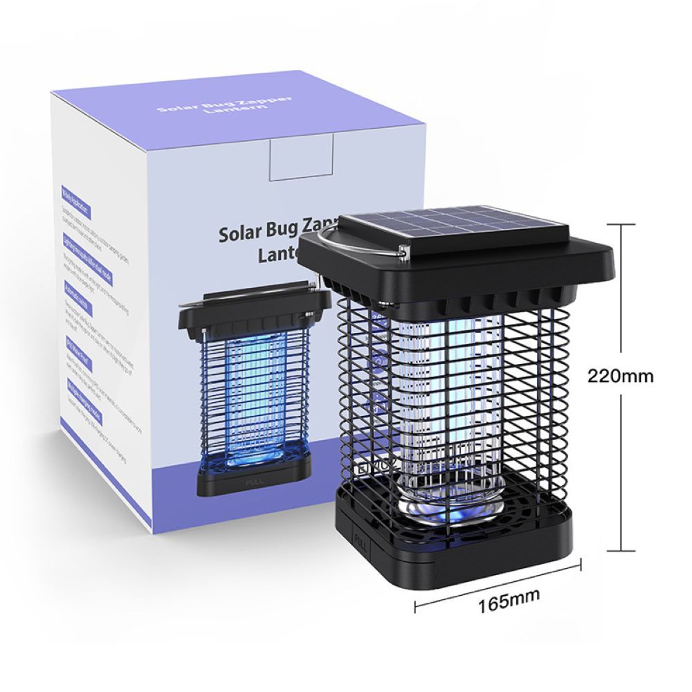 Solar Bug Zapper – Outdoor Waterproof Mosquito Killer