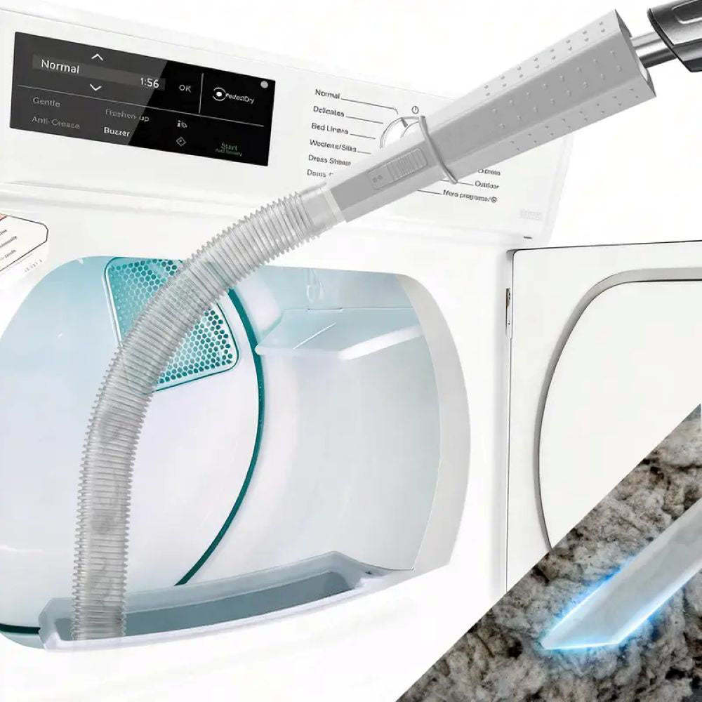 Dryer Vent Cleaner Kit - Quick Lint Remover for Deep Cleaning Machine