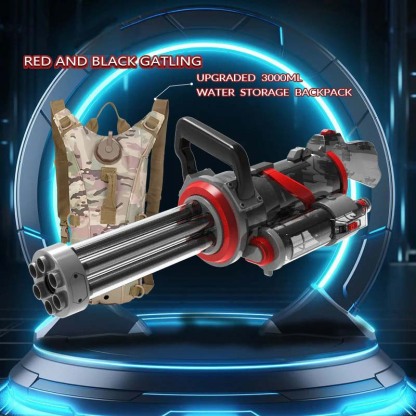 Ice Blast Rotating Laser Gatling Electric Water Gun
