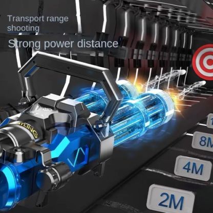 Ice Blast Rotating Laser Gatling Electric Water Gun