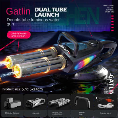 Light Double Gatling Stand Water Gun