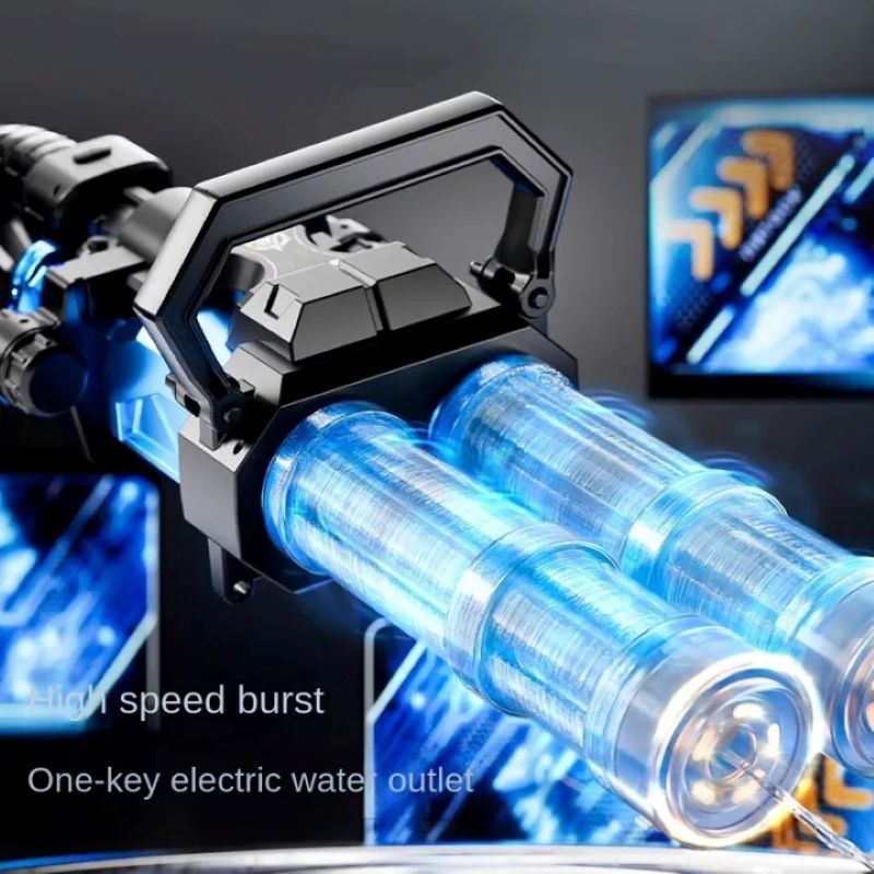 Ice Blast Rotating Laser Gatling Electric Water Gun