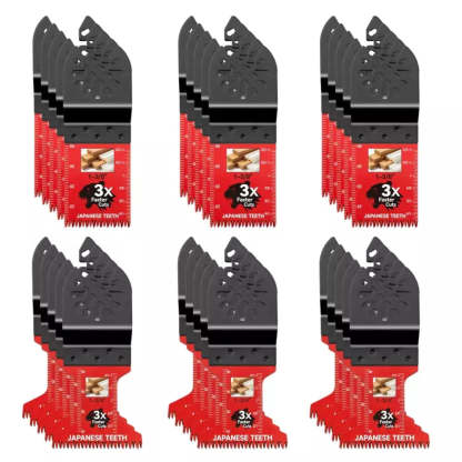 30-piece set of oscillating multitool saw blades