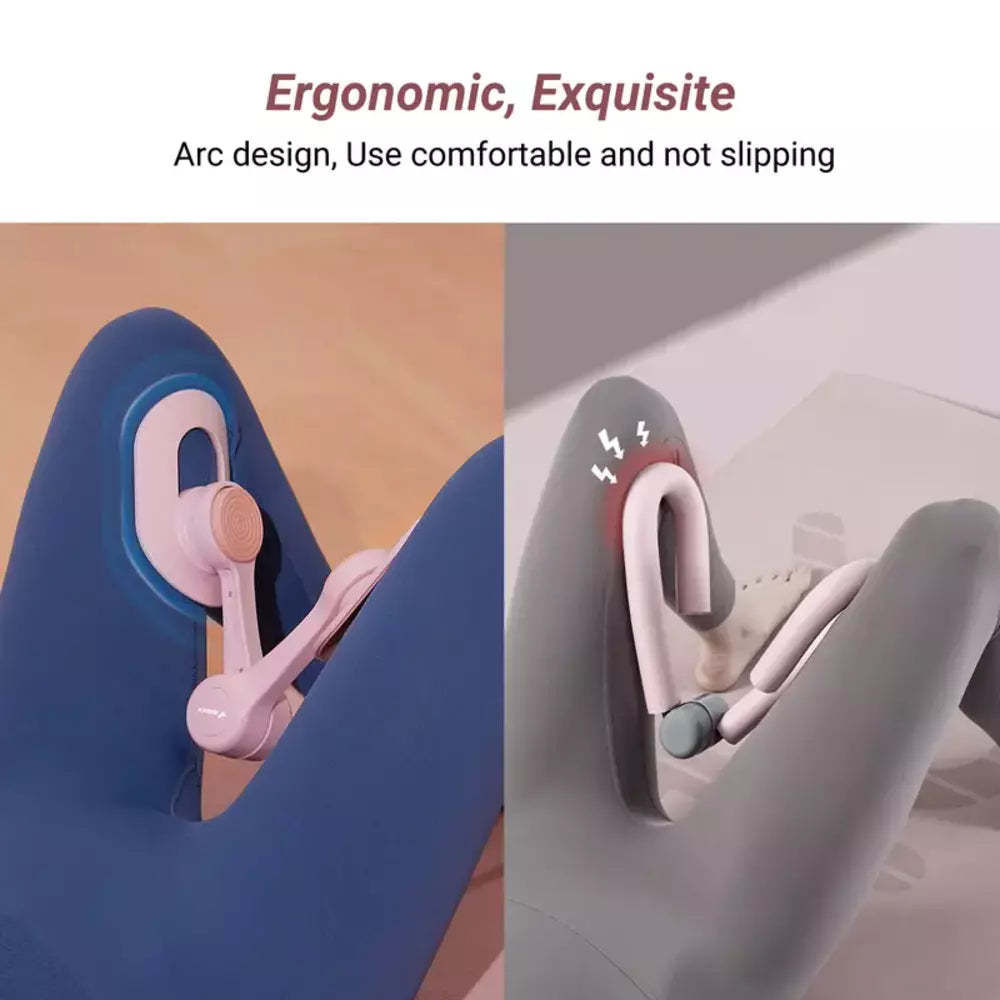 Workout device for training the inner thighs, legs and arms