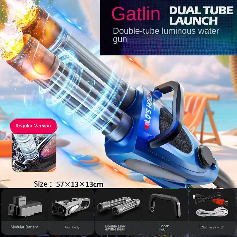 Light Double Gatling Stand Water Gun