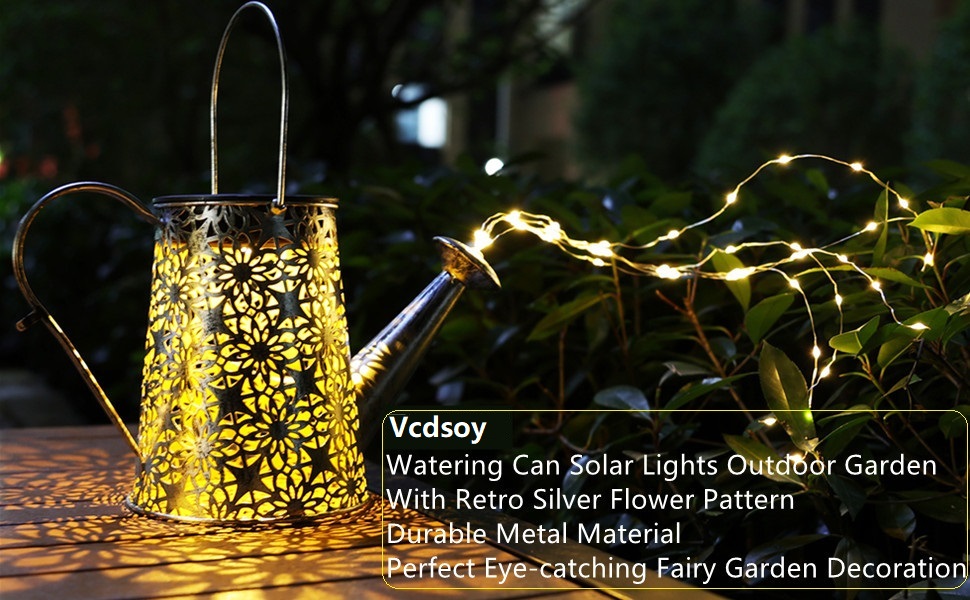 solar garden decor