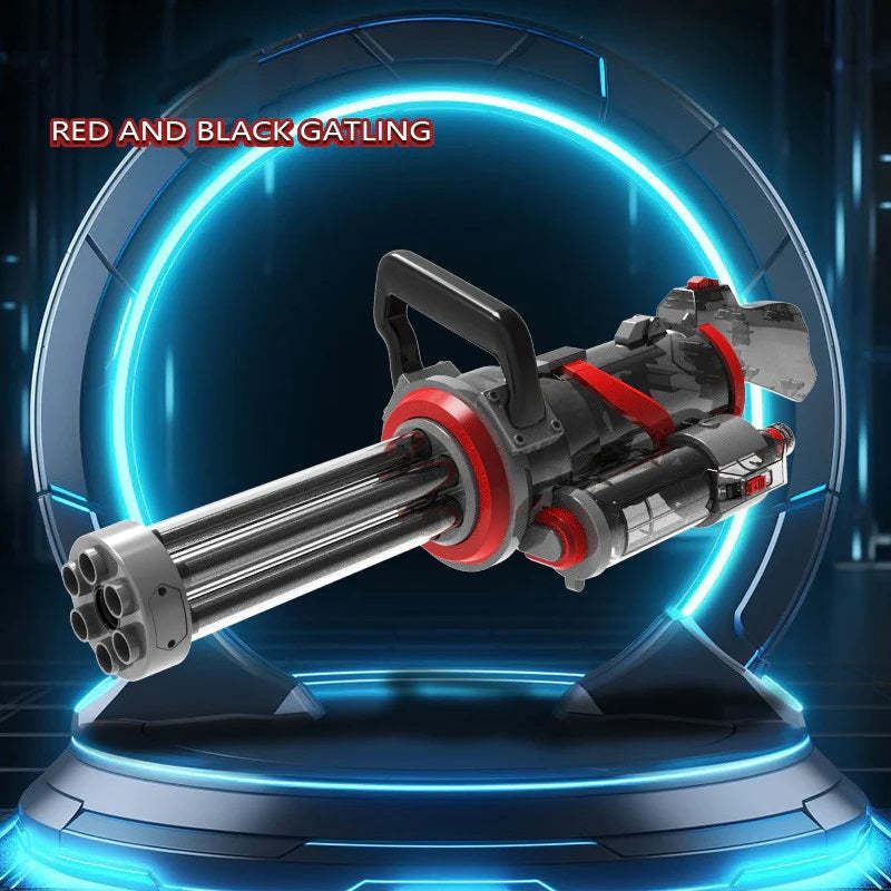 Ice Blast Rotating Laser Gatling Electric Water Gun
