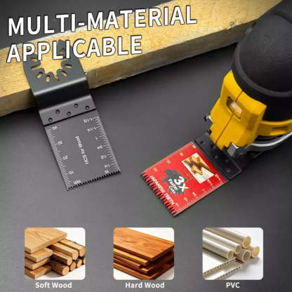 High-carbon steel multitool blades for cutting tasks