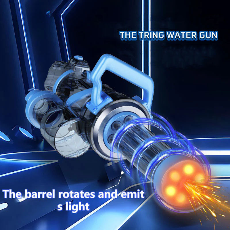 Ice Blast Rotating Laser Gatling Electric Water Gun