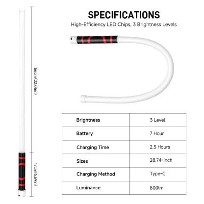 Bendable LED Flashlight Stick