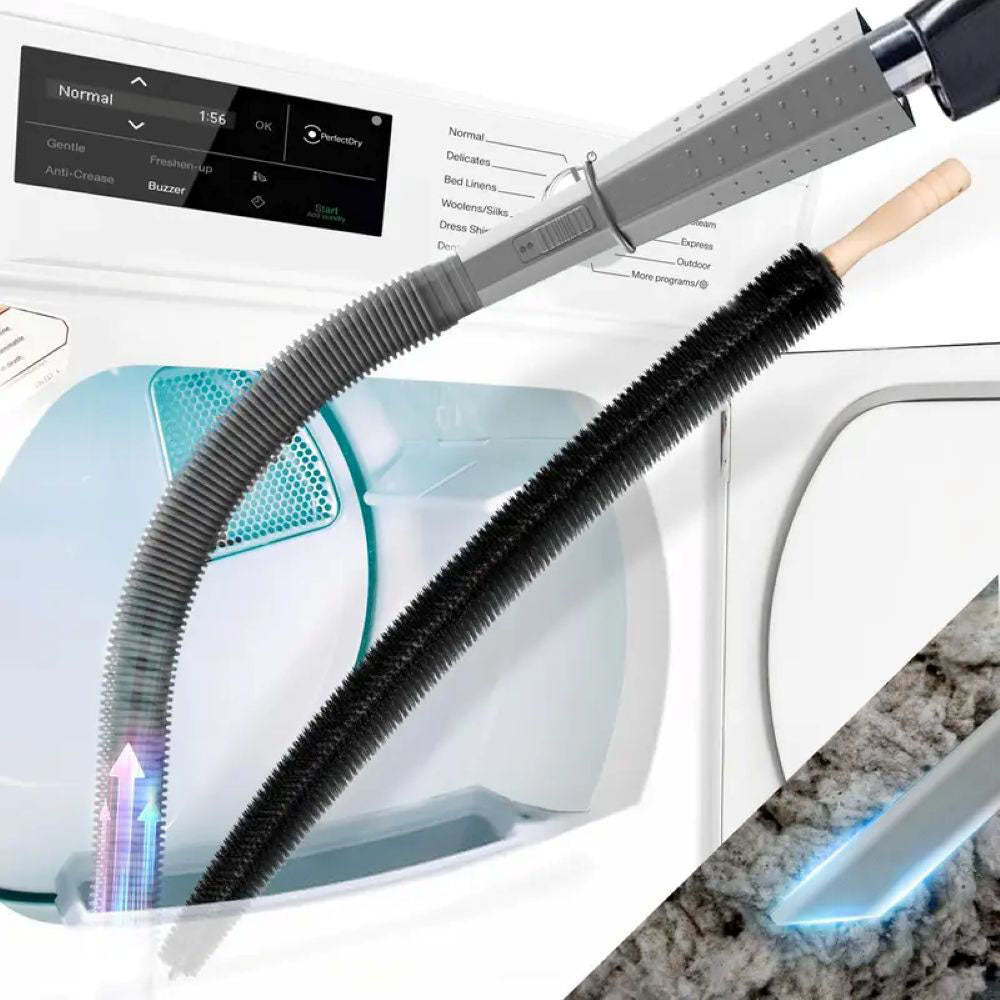 Dryer Vent Cleaner Kit - Quick Lint Remover for Deep Cleaning Machine