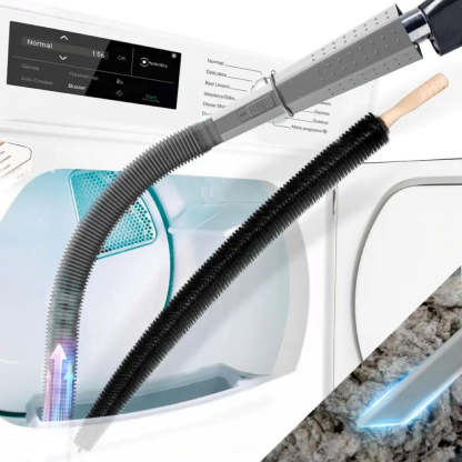 Dryer Vent Cleaner Kit - Quick Lint Remover for Deep Cleaning Machine