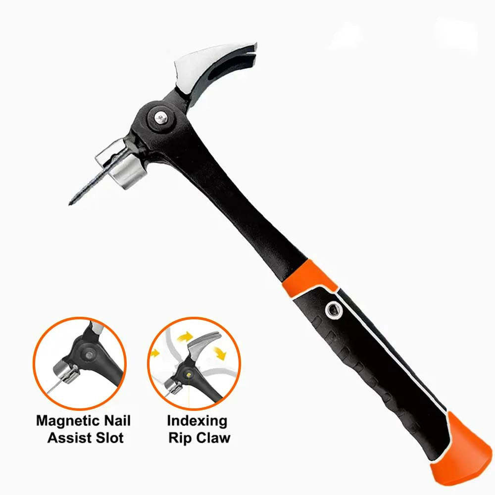 Adjustable Nail Puller Hammer – Magnetic Nail Starter【Free Shipping】