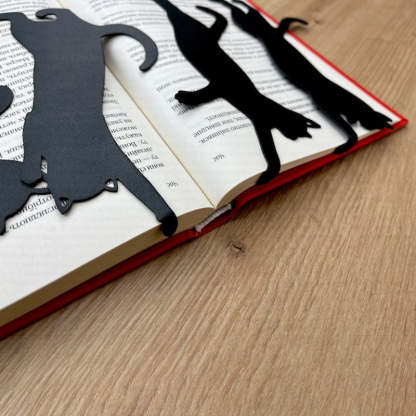 5Pcs Metal Cat bookmark