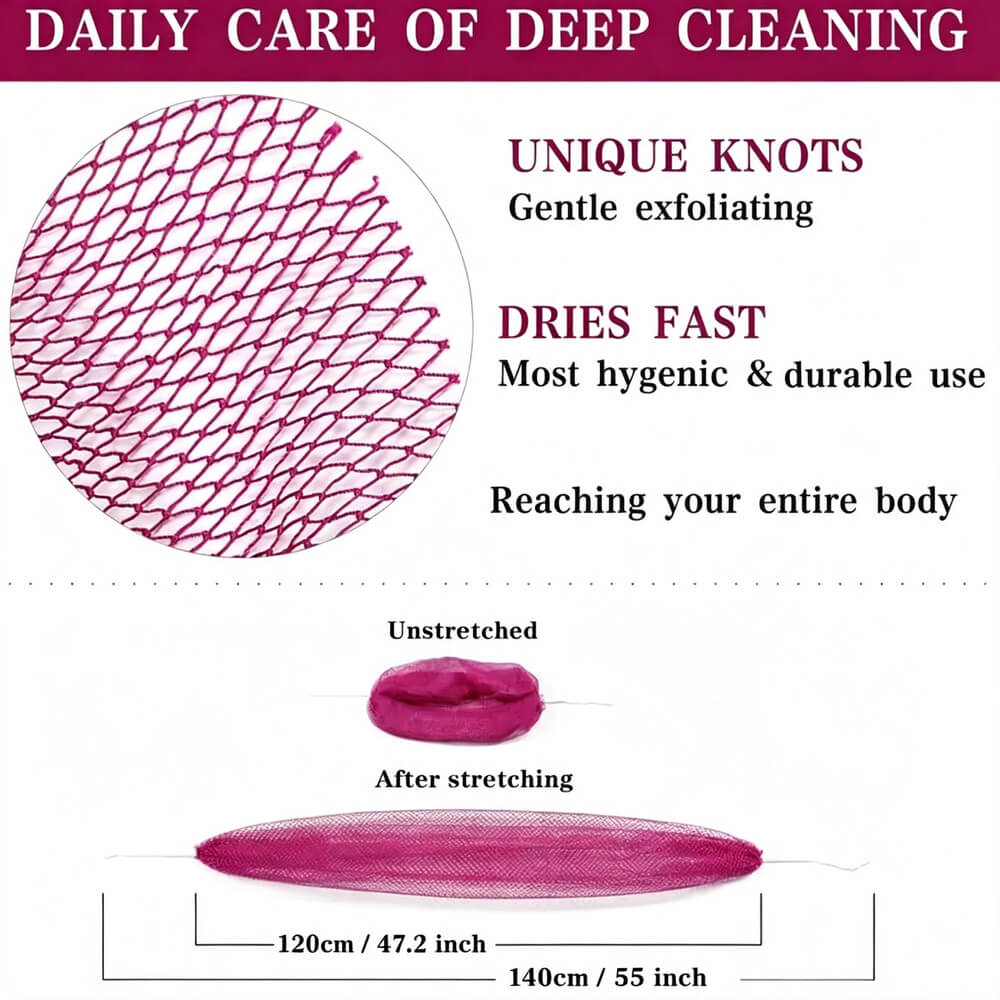 African Exfoliating Net Bath Sponge