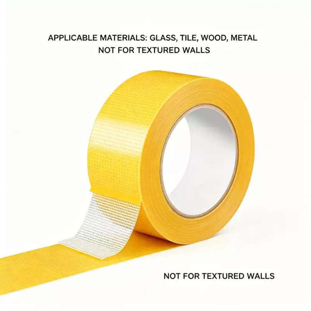 Double sided tape roll shown close up