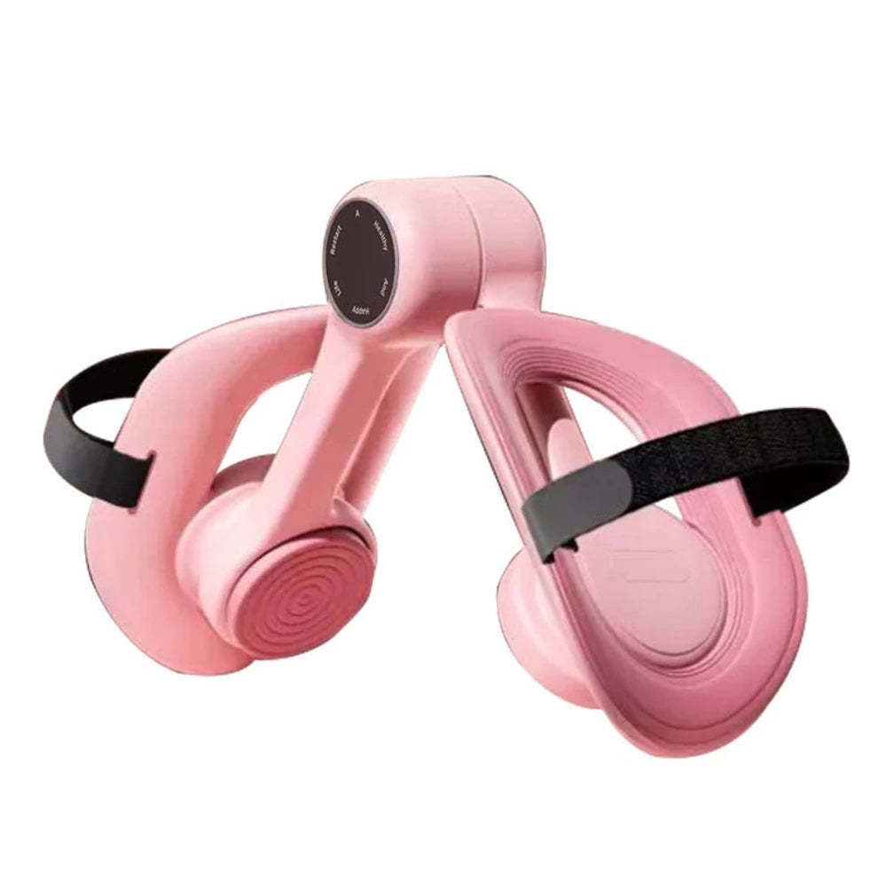 Pink thigh trainer option with strap