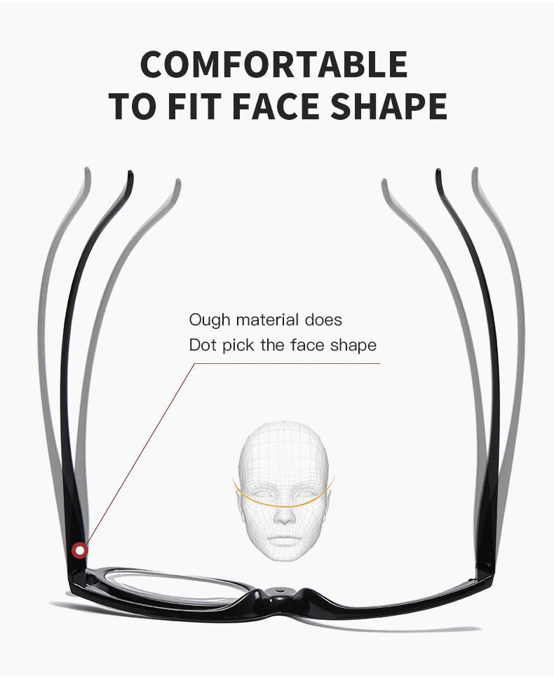 Monocular reading glasses single-lens glasses with makeup mirror for middle-aged and elderly people