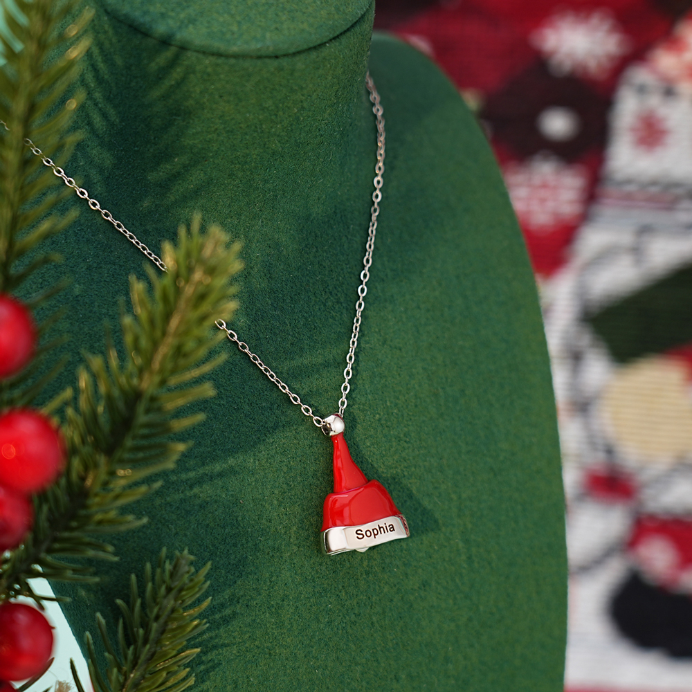 Secret Necklace in the Santa Hat