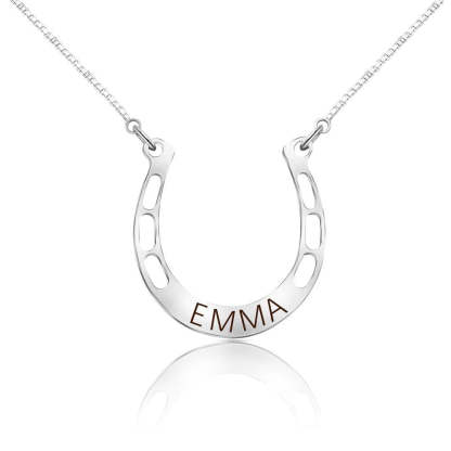 lucky Horseshoe Necklace