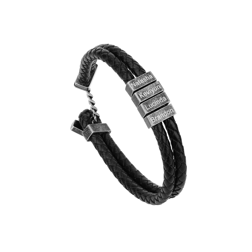 Custom Beads Classic & Retro Braided Bracelet