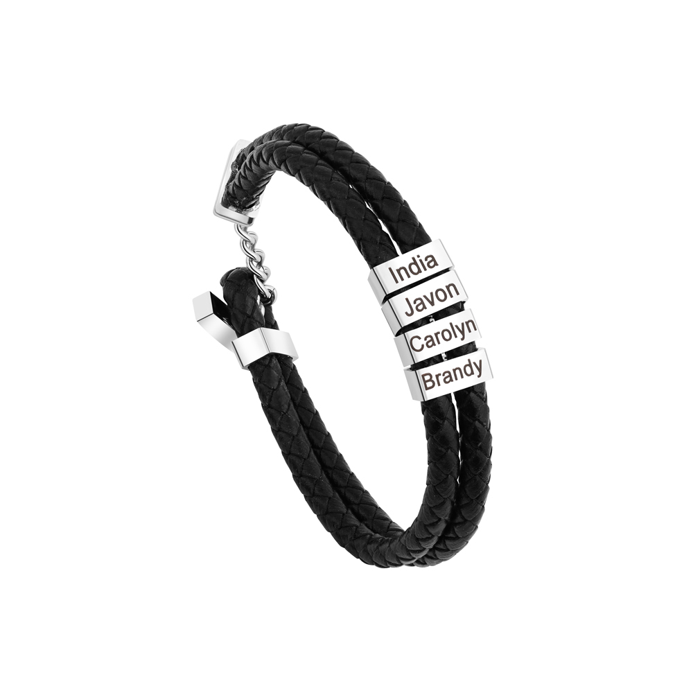 Custom Beads Classic & Retro Braided Bracelet