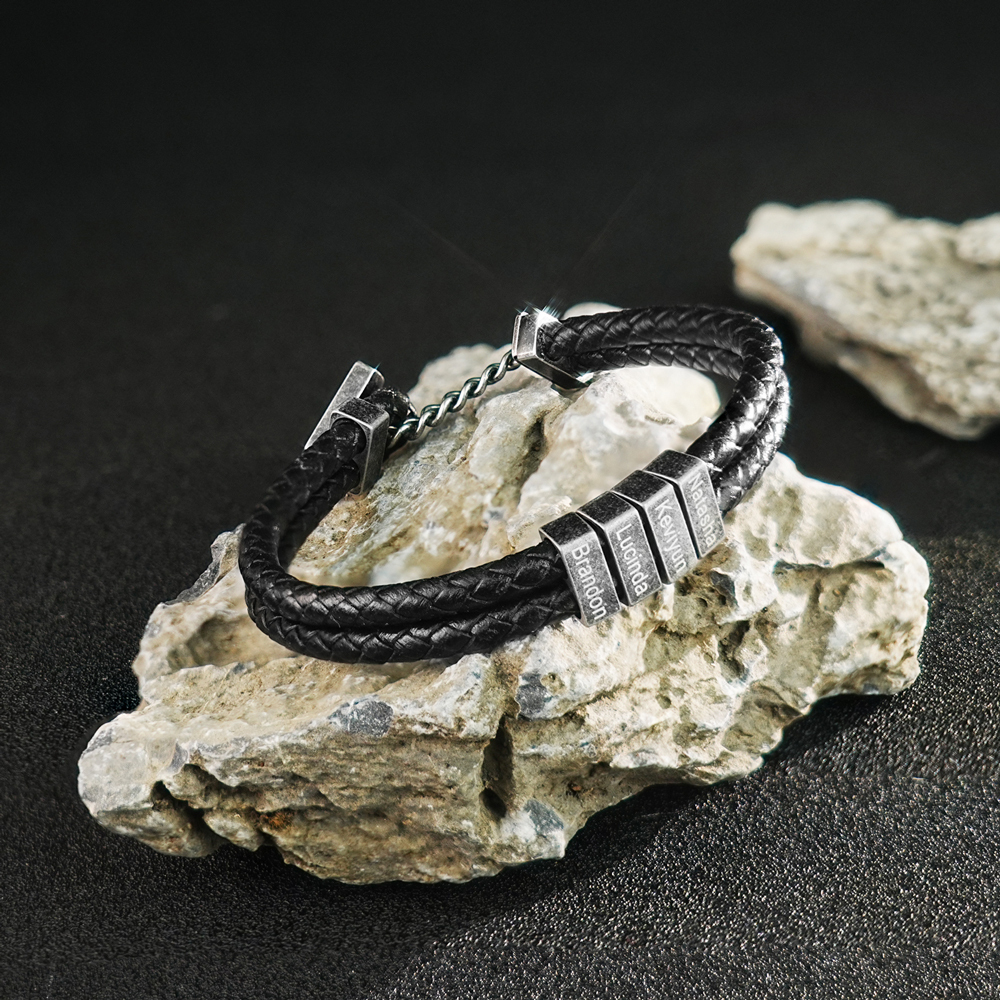 Custom Beads Classic & Retro Braided Bracelet