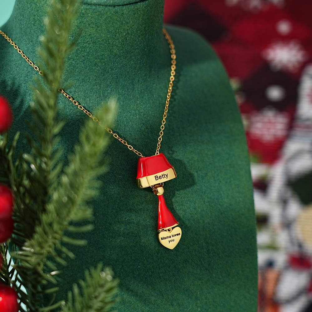 Secret Necklace in the Santa Hat