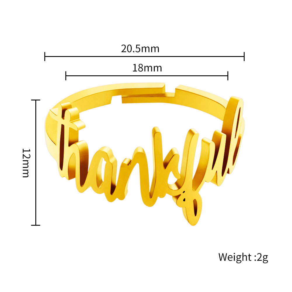 Custom Thanksgiving Ring