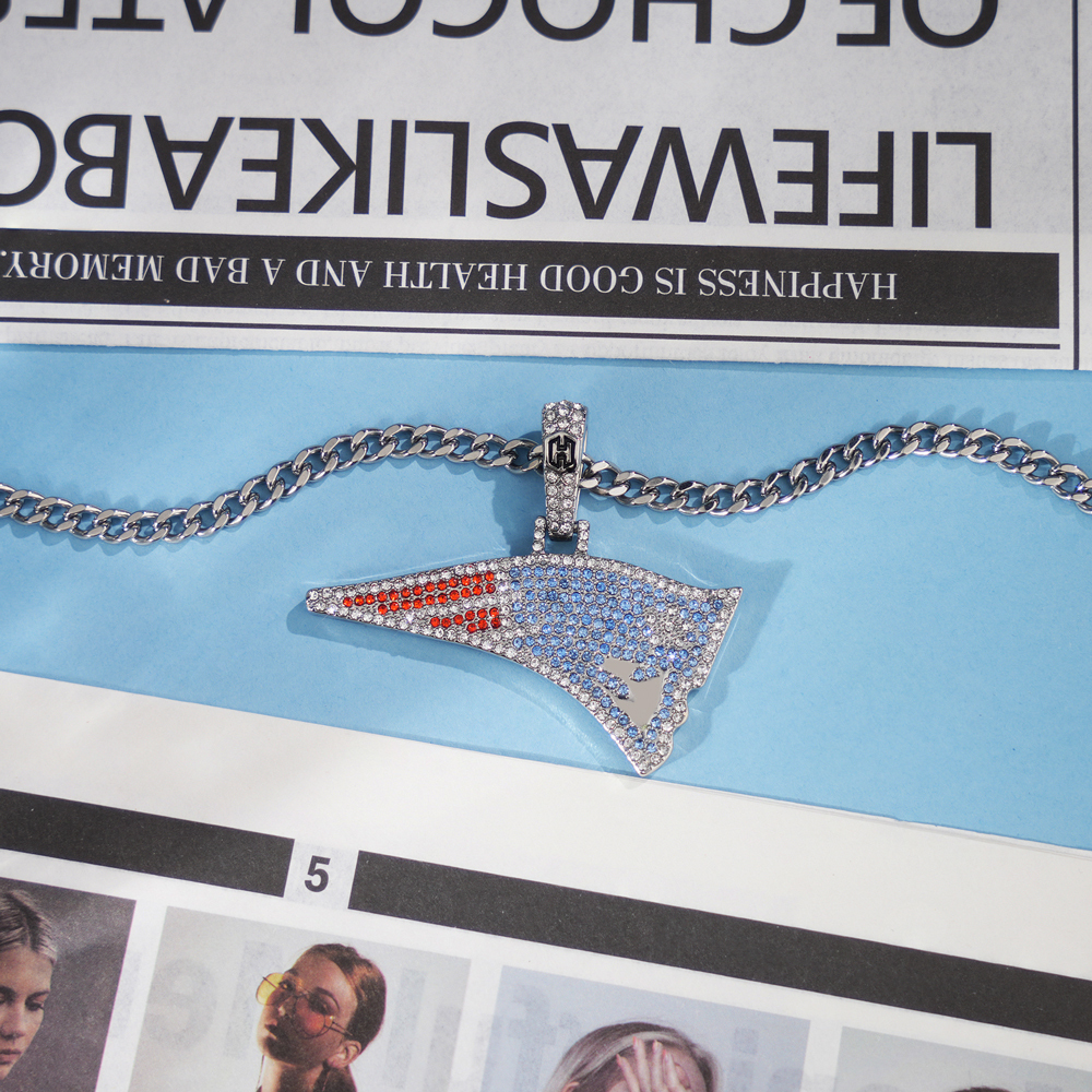 Patriots Football Fans Necklace