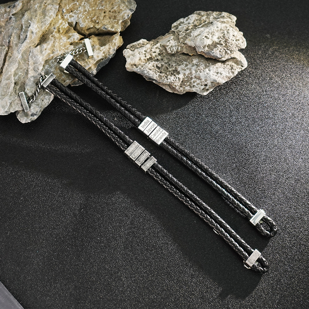 Custom Beads Classic & Retro Braided Bracelet