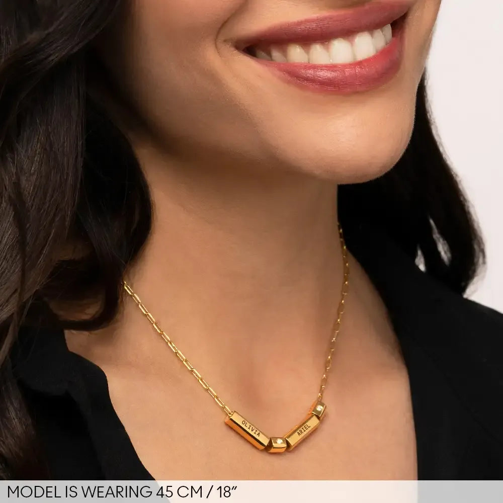 Christmas Gift Modern Tube Necklace