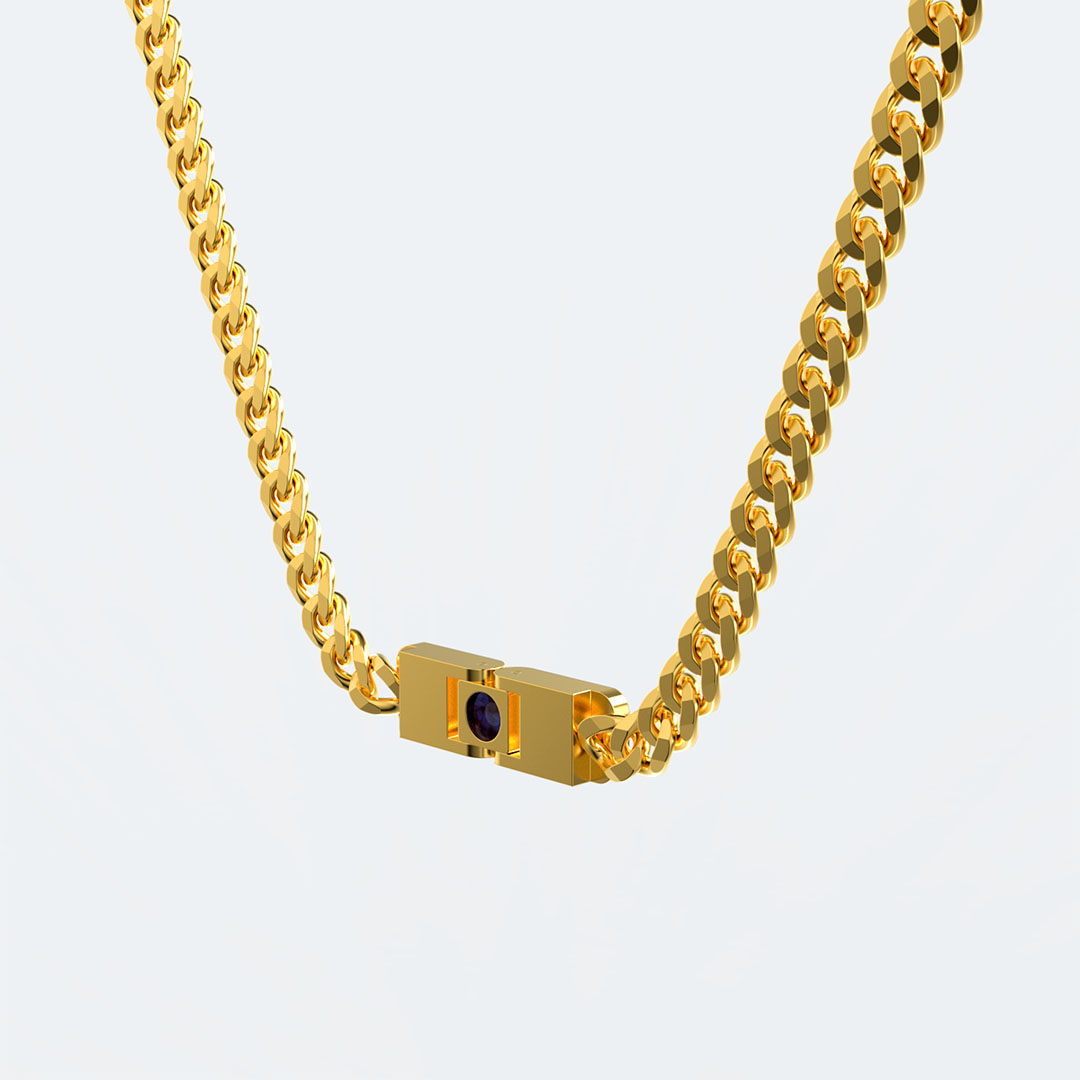 Personalized Couple Folding Projection Necklace