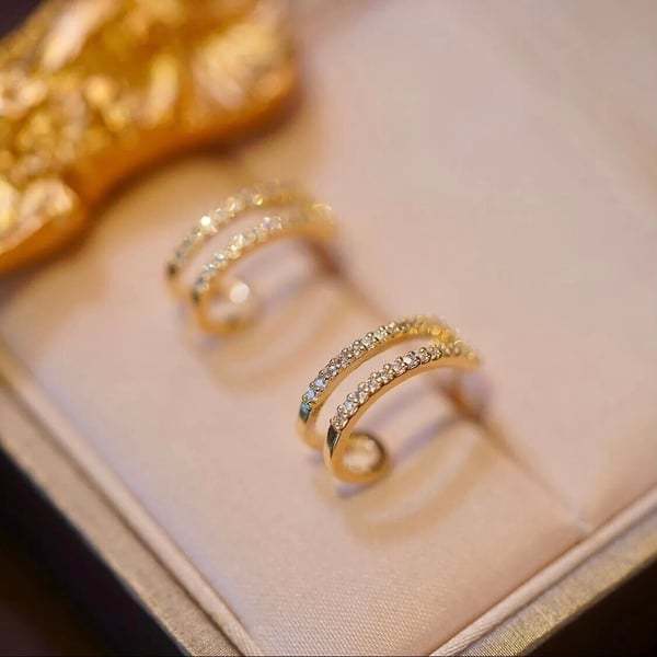 Mother's Day Gift Pearl Earrings Various Wearing Style