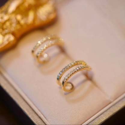 Mother's Day Gift Pearl Earrings Various Wearing Style