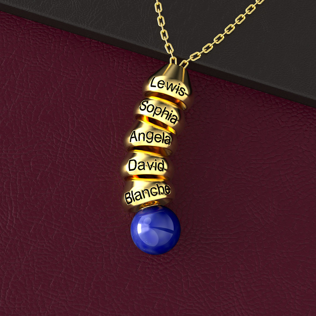 Tapered Bead Necklace