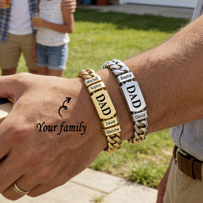 Cuban Chain Bracelet Father's Day Mother's Day Gift