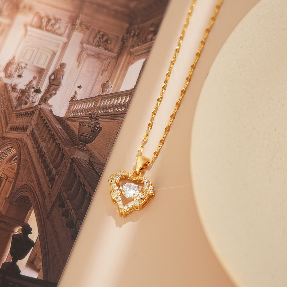 Gilded Bloom Diamond Necklace