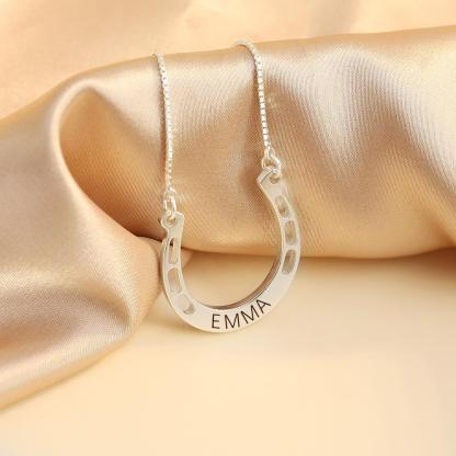 lucky Horseshoe Necklace