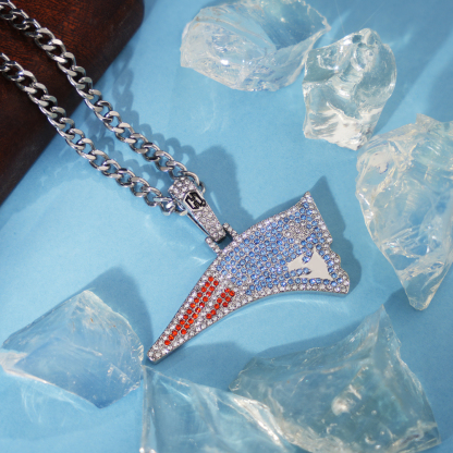 Patriots Football Fans Necklace