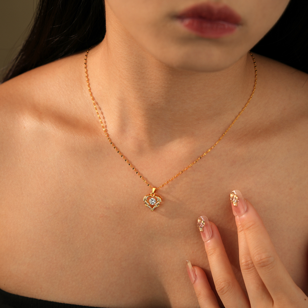 Gilded Bloom Diamond Necklace