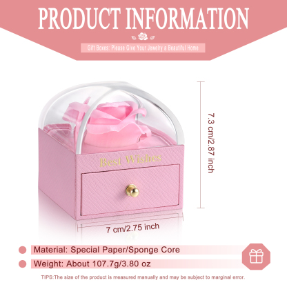 Enchanted Rose Jewelry Box Gift Package