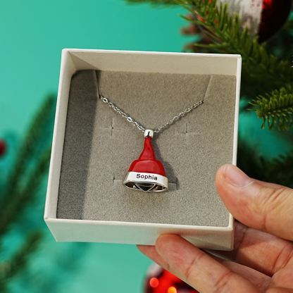 Secret Necklace in the Santa Hat