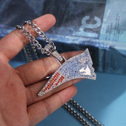 Patriots Football Fans Necklace