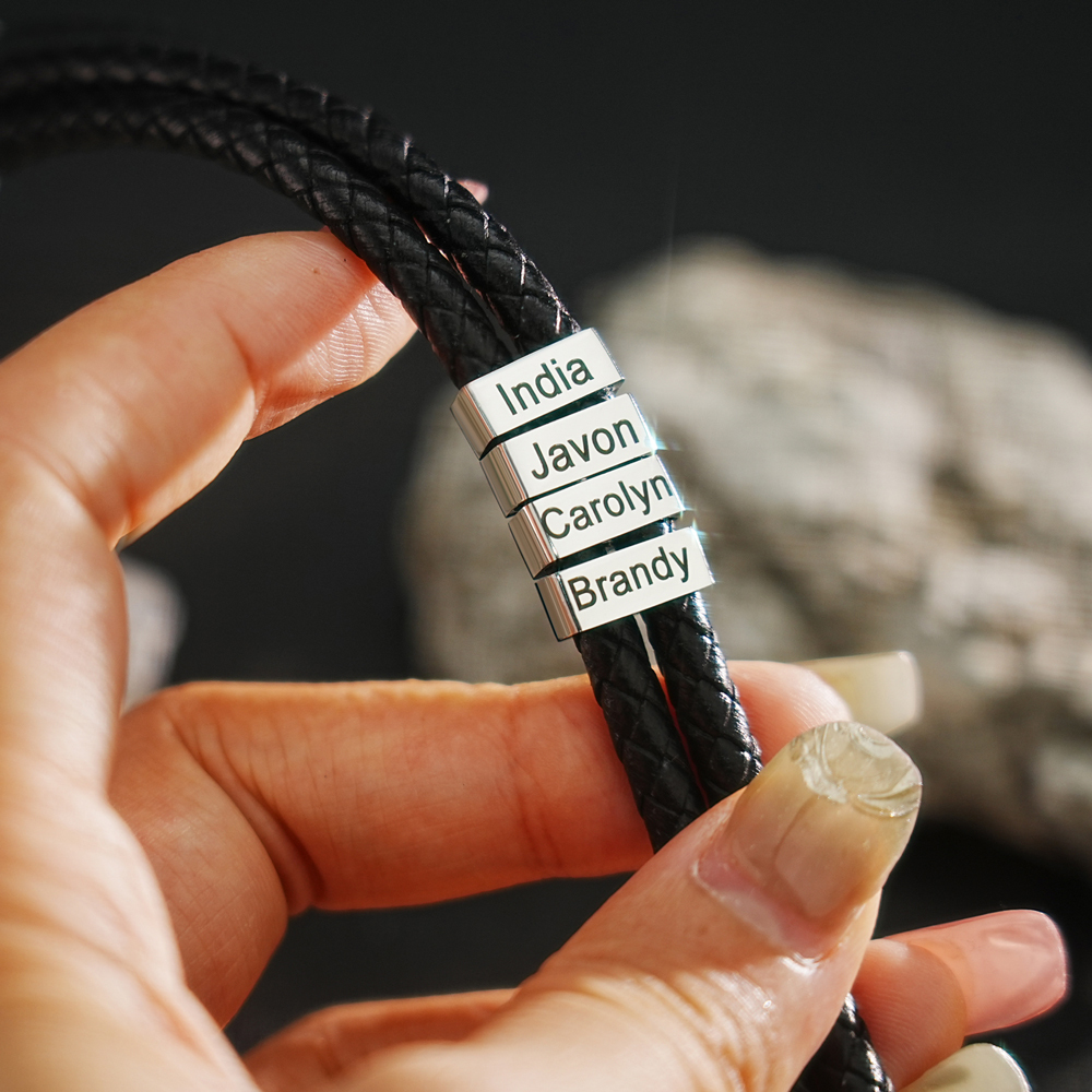 Custom Beads Classic & Retro Braided Bracelet